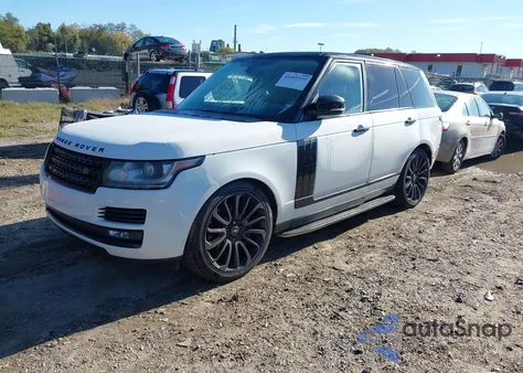 2017 Land Rover Range Rover 5.0L V8 Supercharged из США, поврежденный, VIN SALGS2FE5HA336720